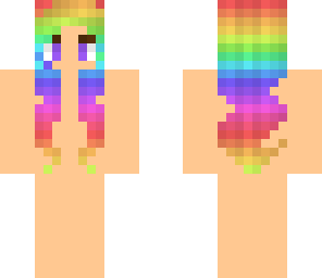 rainbow hair base
