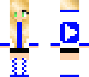 blue youtuber