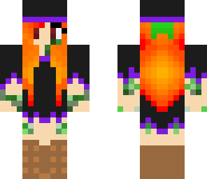 my halloween witch skin