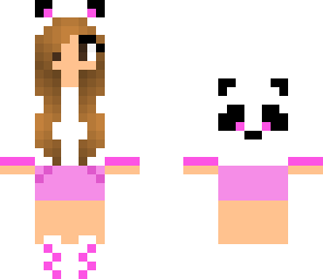 pink panda girl 