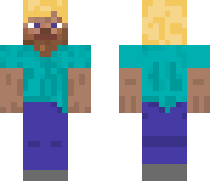 steve with blonde hair