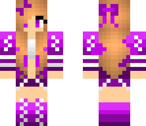 cute purple skin