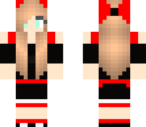 cheerleader red and black