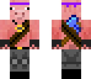 axeling piggy with head band