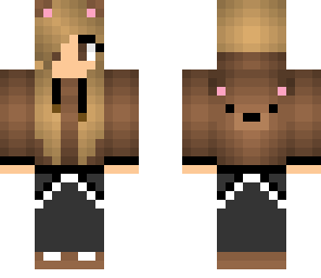 bear girl so  cute