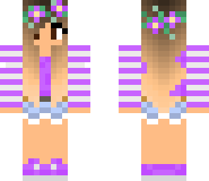 flower crown purple