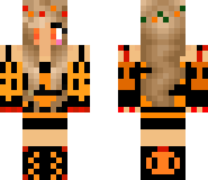 flower halloween girl