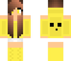 cute slime girl yellow