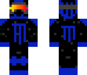 blue monster rider
