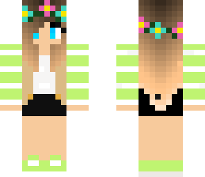 spring girl lime green 