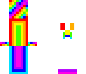 rainbow man