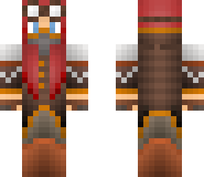 steampunk assasin shaded