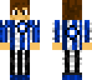 man blue