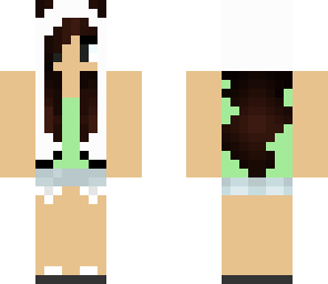panda hat girl