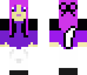 purple cat girl
