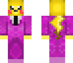 pikachu purple tux