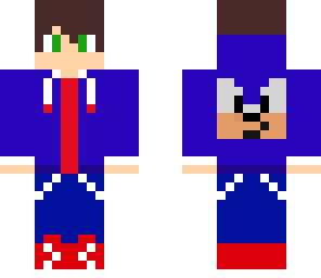 my custom sonic fanboy