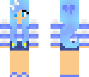 blue girl modified