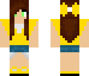 yellow girl skin