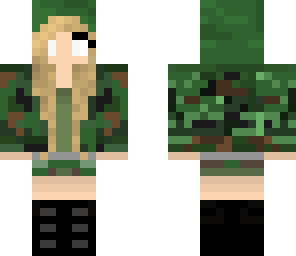camo girl