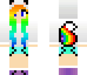 rainbow foxie