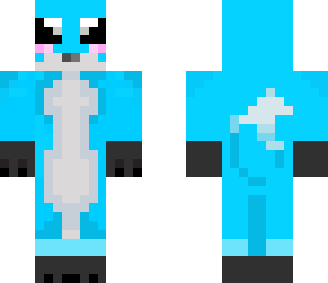 blue blushing fox