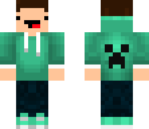 cyan hoodie