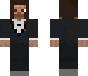 tuxedo steve with long hair