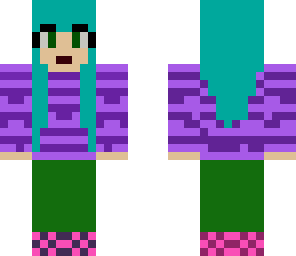 a shy girl
