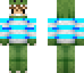 my main skin with hair brown
