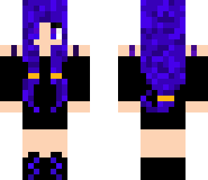 blue girl