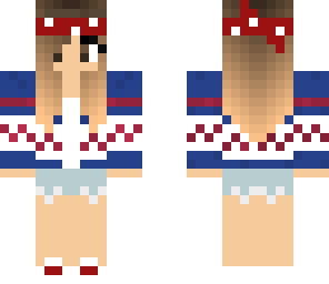 winter bandana girl