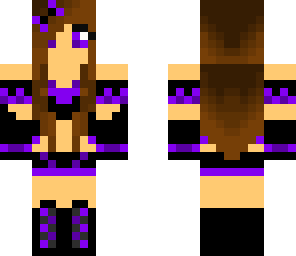 purple girl