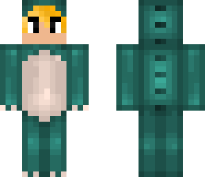 blonde dinosaur guy