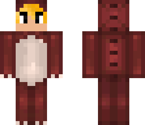 red blonde dinosaur guy