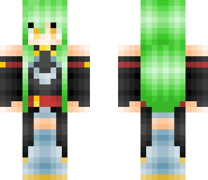 green girl