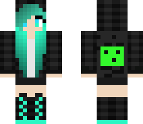 green slime girl