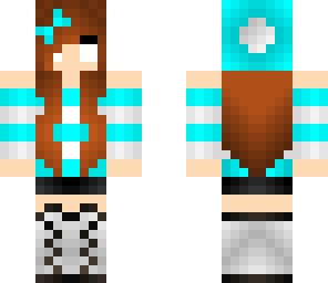 herobrine winter girl