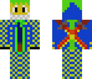 joker with sword cross on back wt sword tie