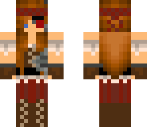 cyborg pirate girl