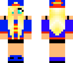 blue eye super girl
