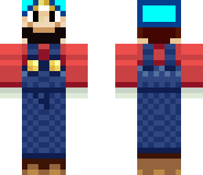 blue mario
