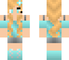 blue girl