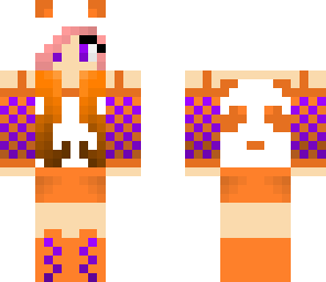 halloween themed panda girl