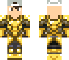mi nuevo skin de minecraft de rey