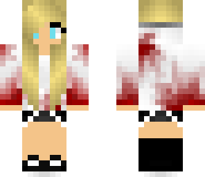 blonde zombie killer girl
