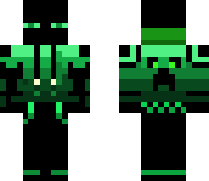 green hoodie enderman