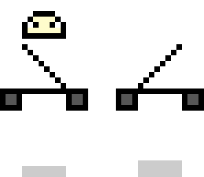 white ninja