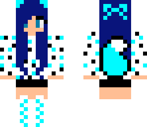 blue fox girl