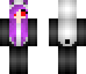 evil halloween panda costume